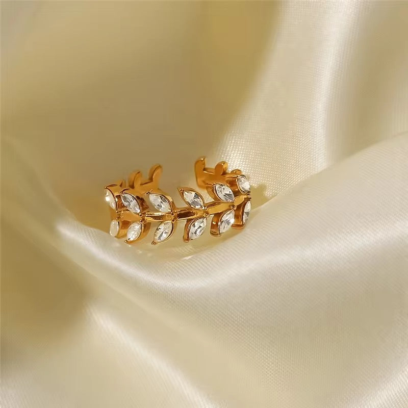 Zirconia Branchy Ring