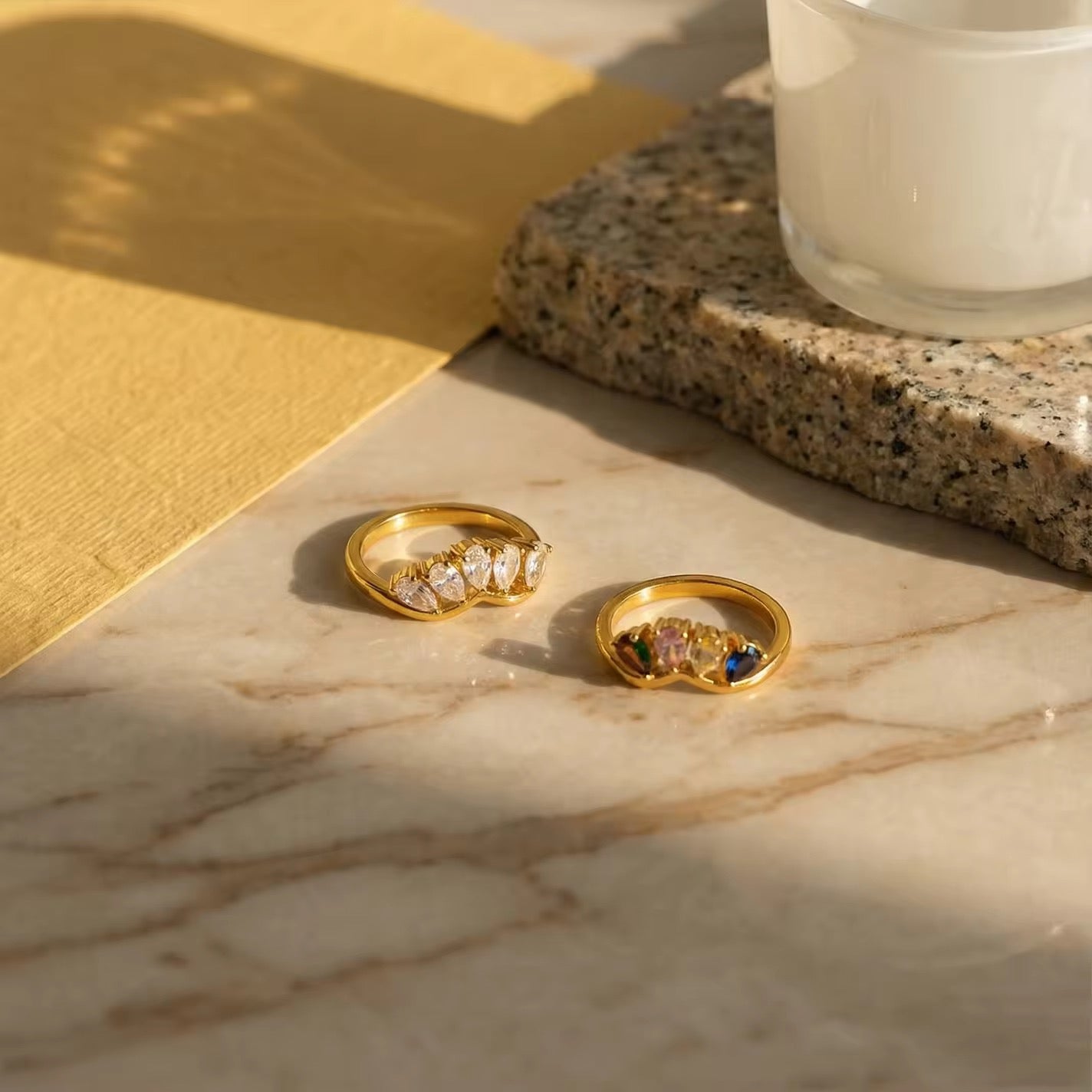 Gold Wedge Ring