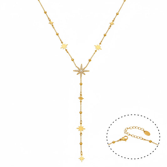 Starlight Lariat Necklace