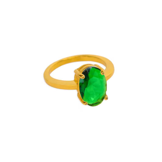 Green Breezy Ring
