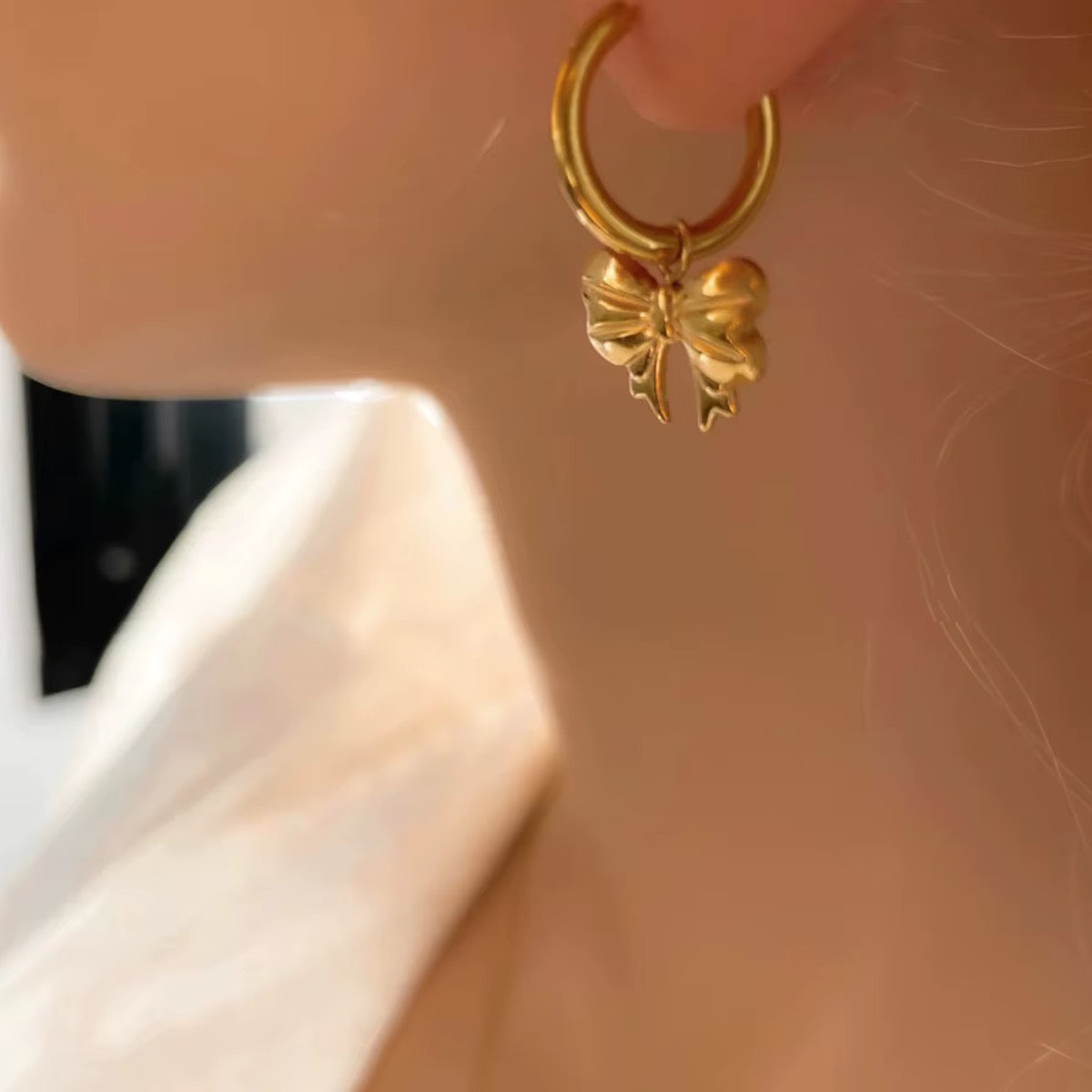Solid Bow Hoops