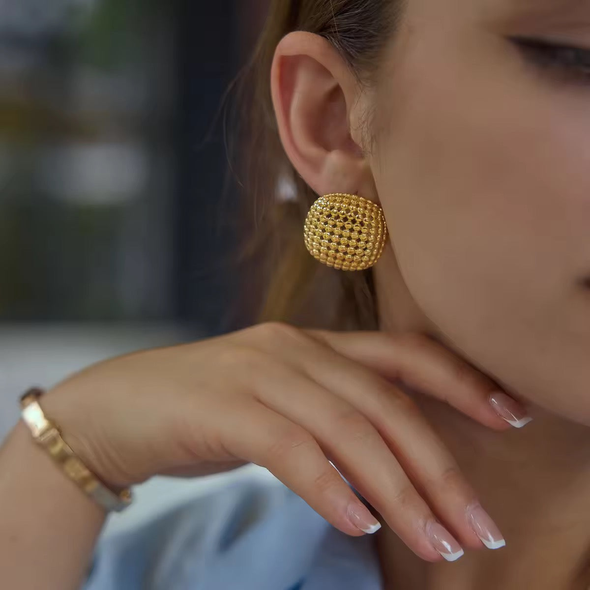 Kabul Square Studs