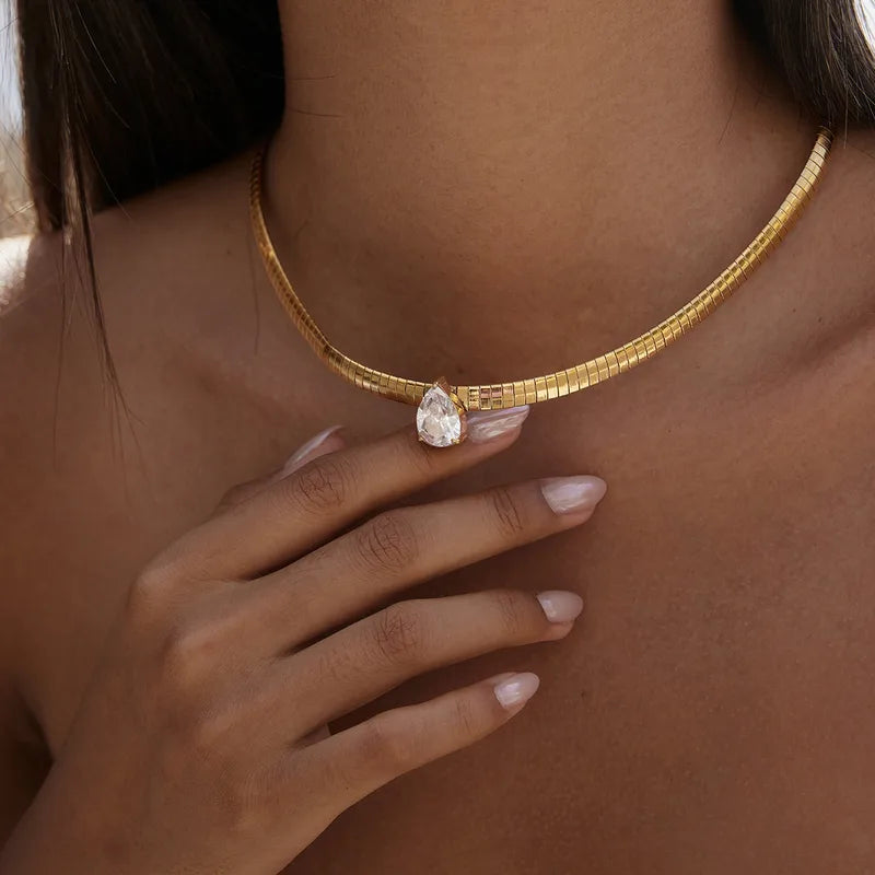 Tear Dazzle Necklace