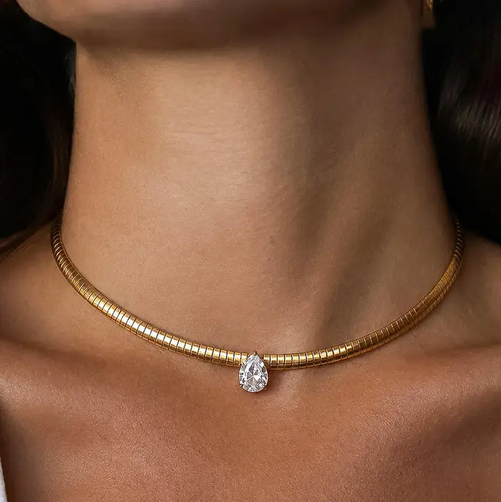 Tear Dazzle Necklace