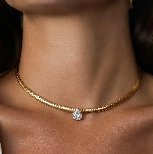 Tear Dazzle Necklace