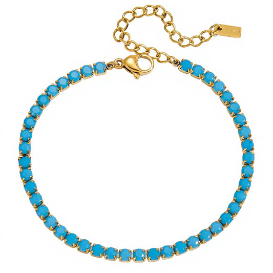 Turquoise Tennis Bracelet