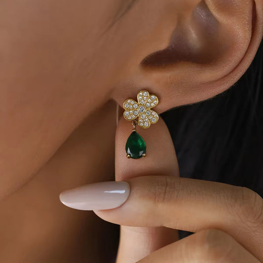 Dusk Floral Studs