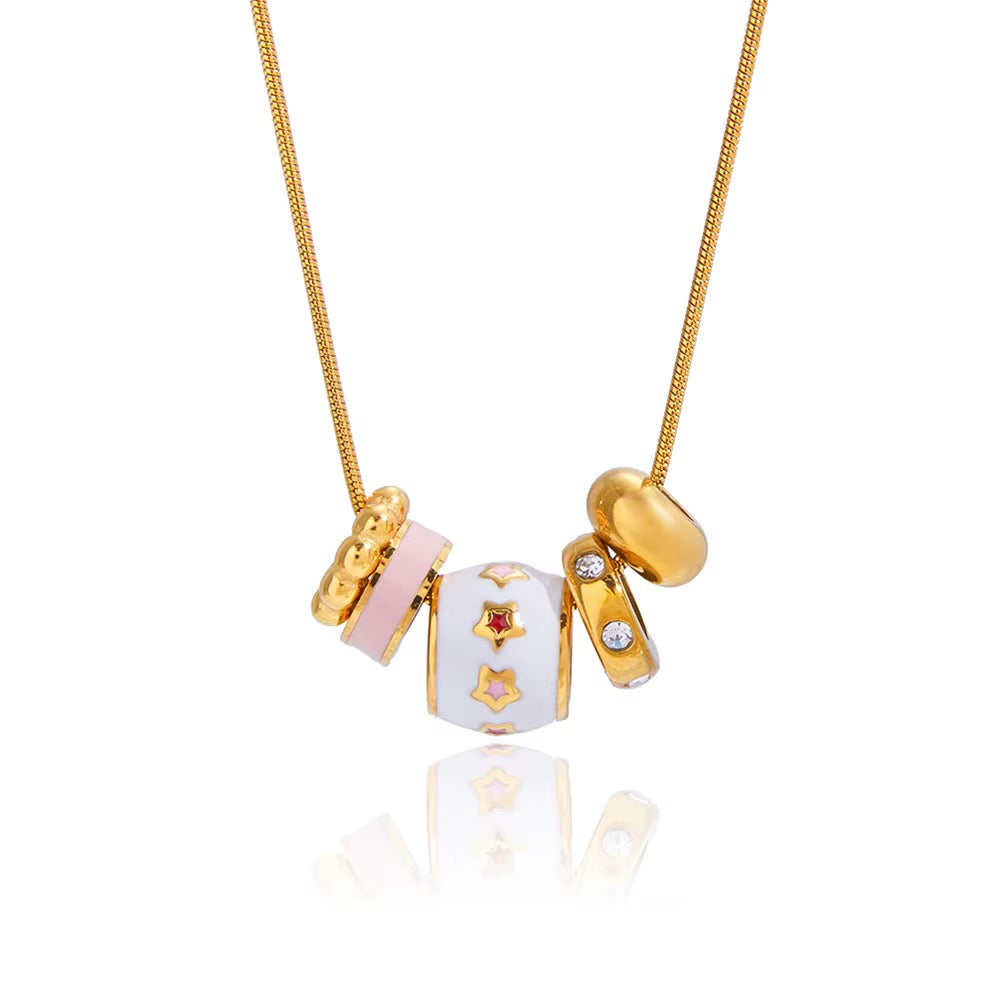 Pastel Cosmos Necklace