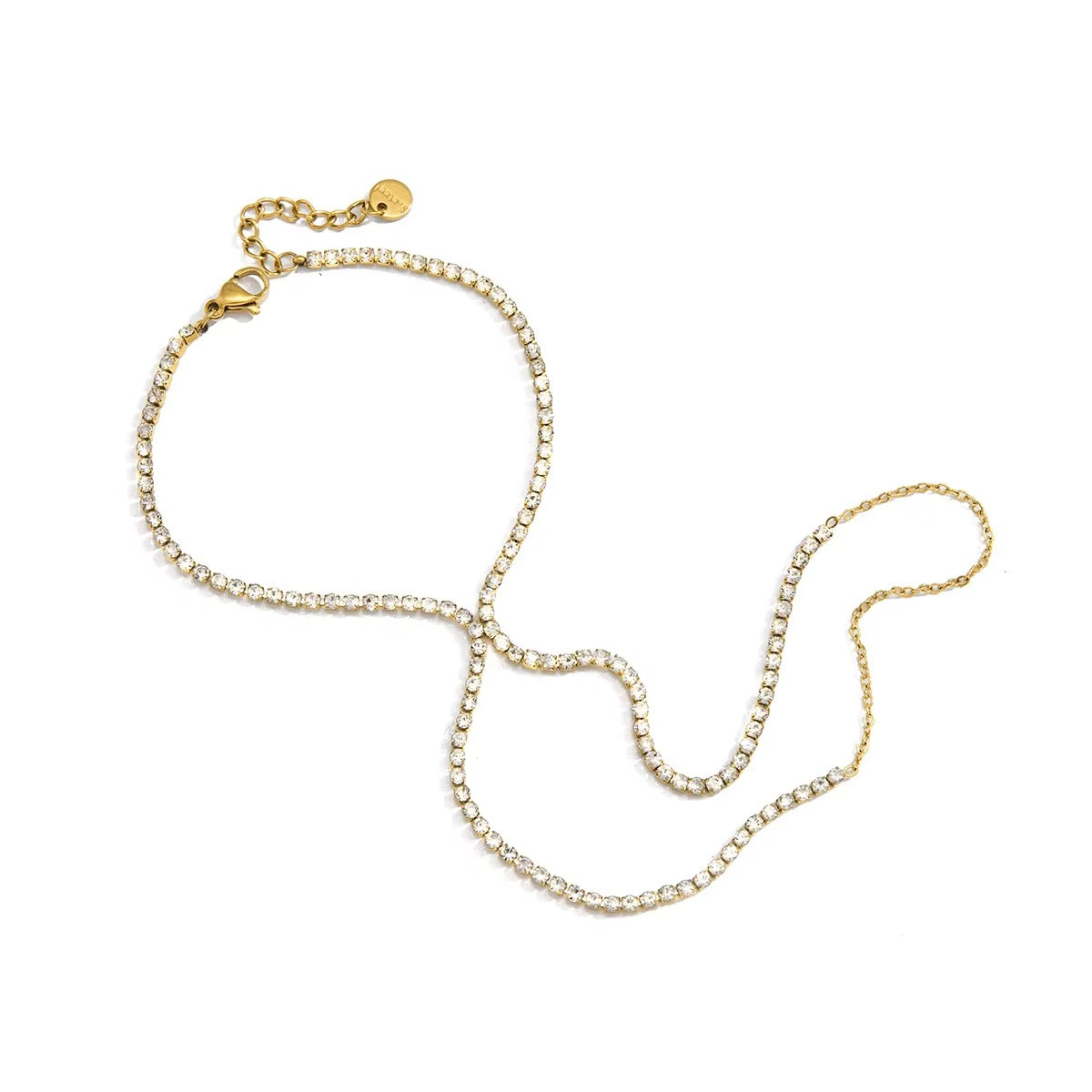 Double Tennis Handchain