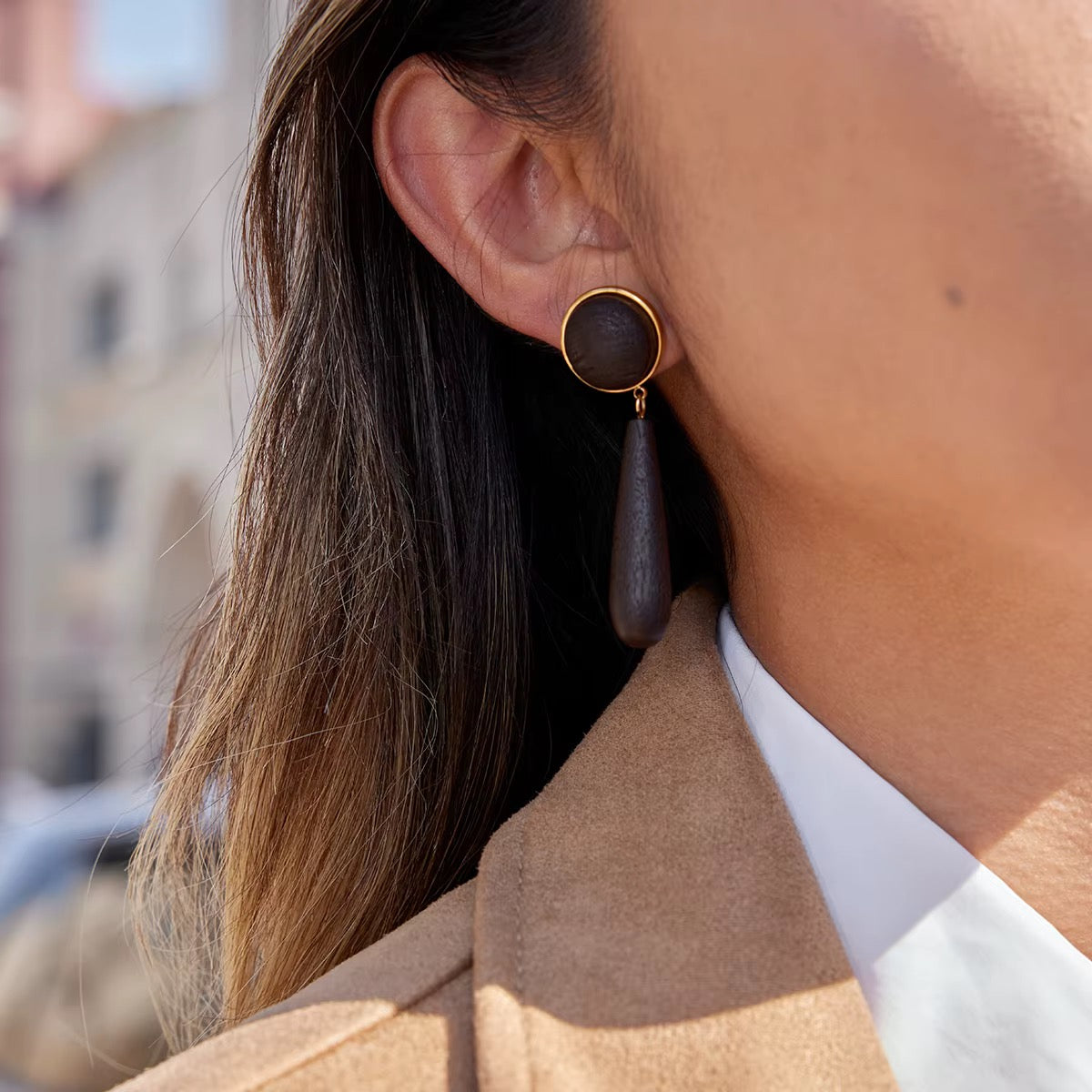 Oakwood Artisan Earrings