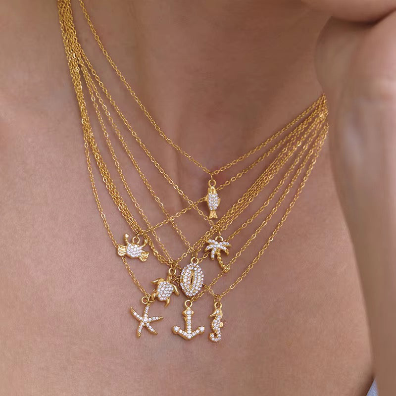Starfish Necklace