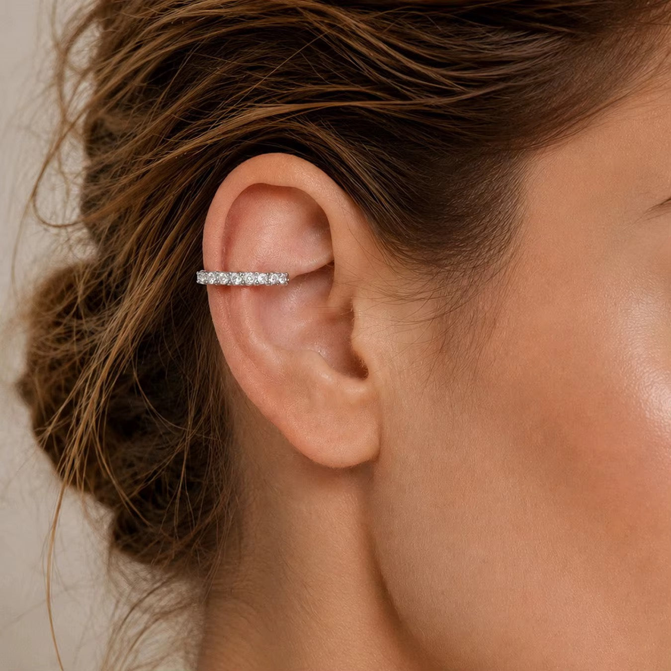 Single Zircon Earcuff