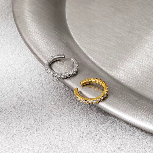 Single Zircon Earcuff