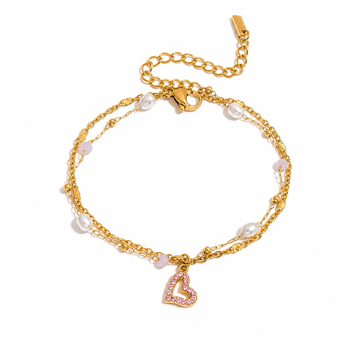 Sweetheart Pink Bracelet