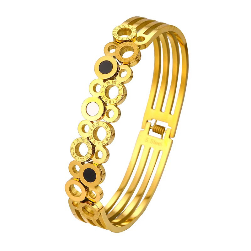 Black Roman Bangle