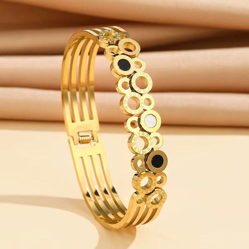 Black Roman Bangle