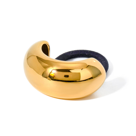 Solid Gold Hair Band