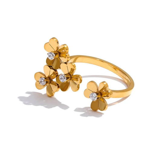 Baccarat Floral Ring