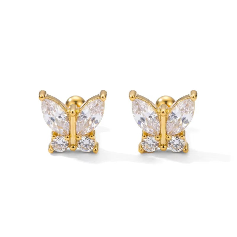 Mini Butterfly Studs