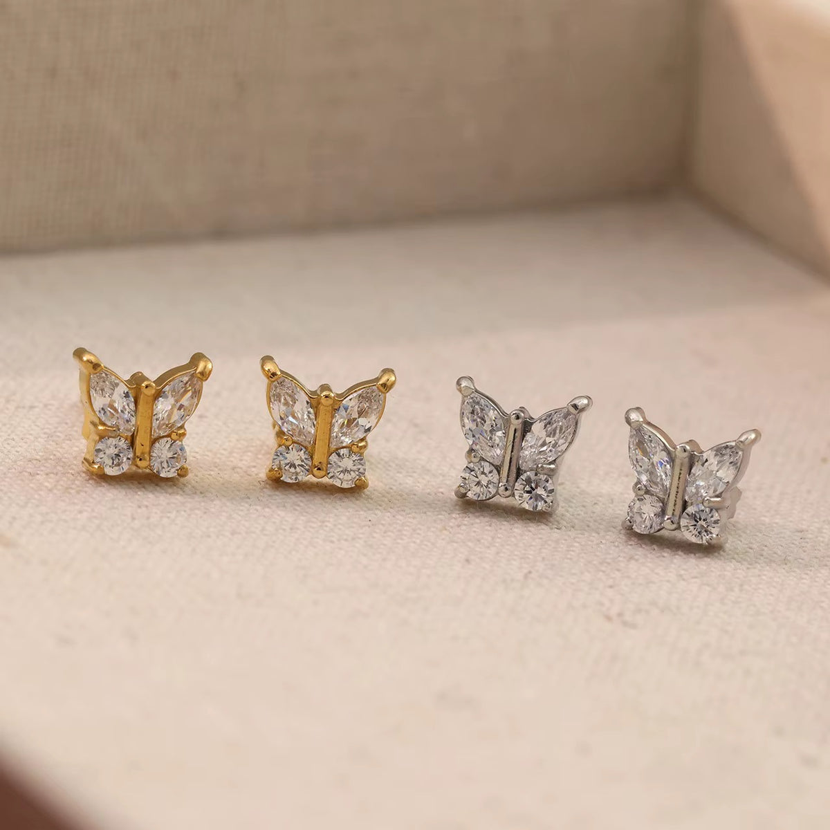 Mini Butterfly Studs