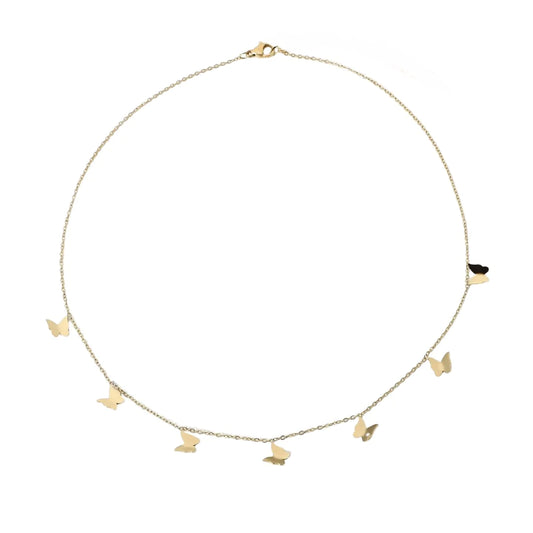 Butterfly Choker Necklace