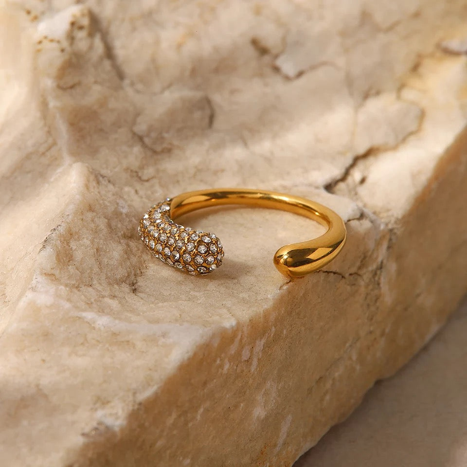 Charm CZ Ring (Adjustable size)